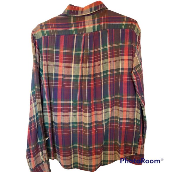 Polo Ralph Lauren Brushed Flannel Shirt, Men's Large - Picture 2 of 9